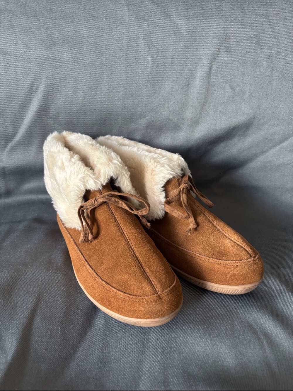 MADEWELL - Cozy Faux-Fur Lined Women's Shoes - Brown